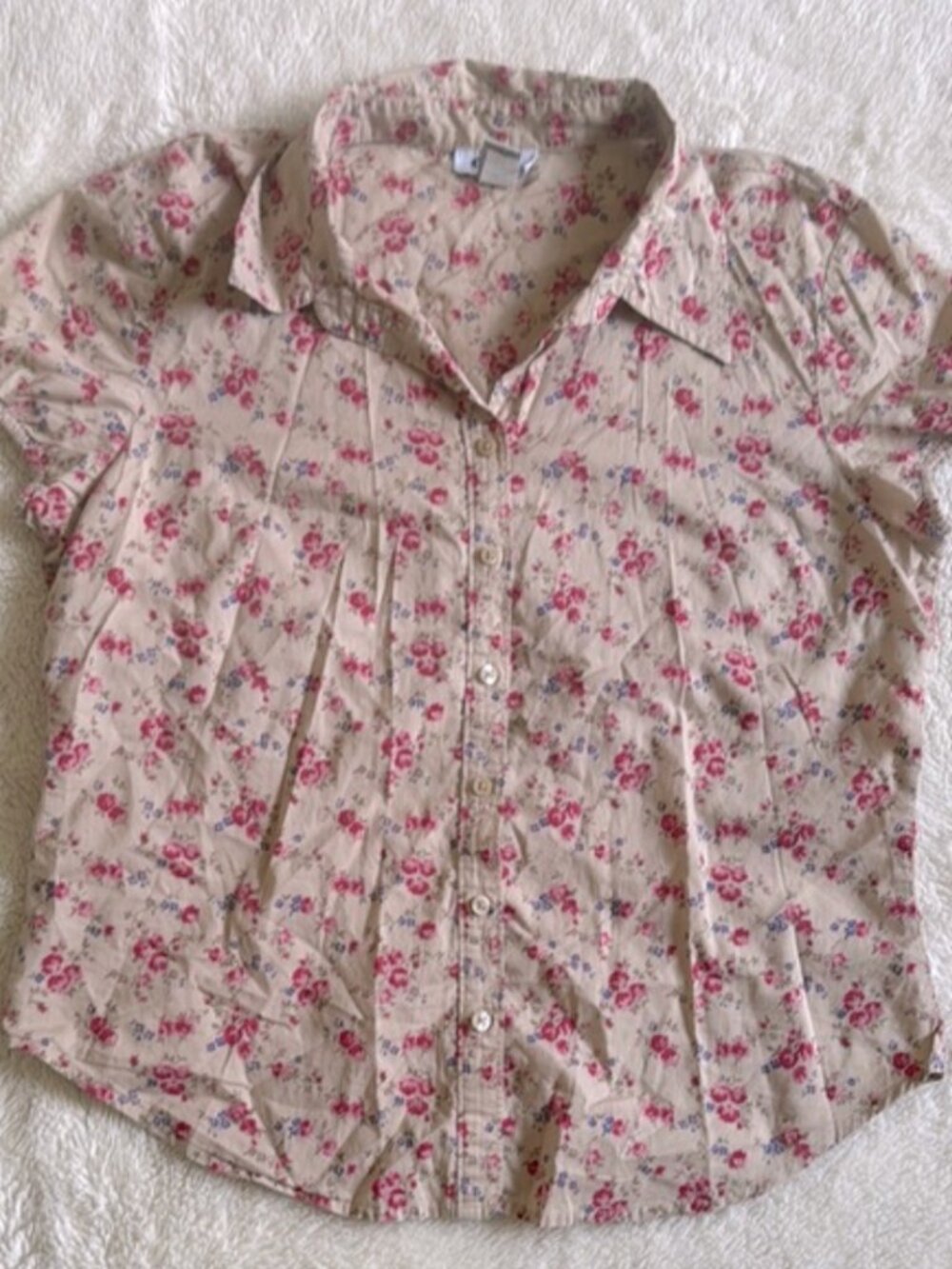 Vintage Tam Floral Button Down Shirt